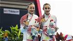China's Twin Sisters Sweep Duet Title in Artistic Swimming at 2018 Asian Games - Xinhua