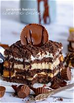 Chocolate Peanut Butter Icebox Cake