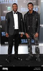 Chris Tucker and Son Attend ‘Valerian and the City of a Thousand Planets’ Premiere