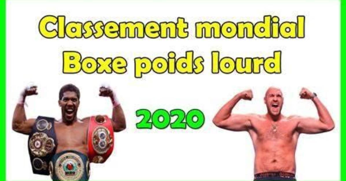 Classement Boxeur Poids Lourd
