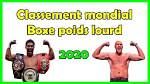 Classement Boxeur Poids Lourd