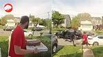 Cocco's Pizza Delivery Guy Trips the Suspect Being Chased by the Police, Gets Praised for It