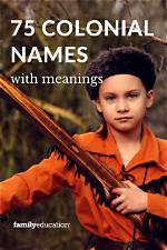 Colonial Names for Boys | 1700S Names