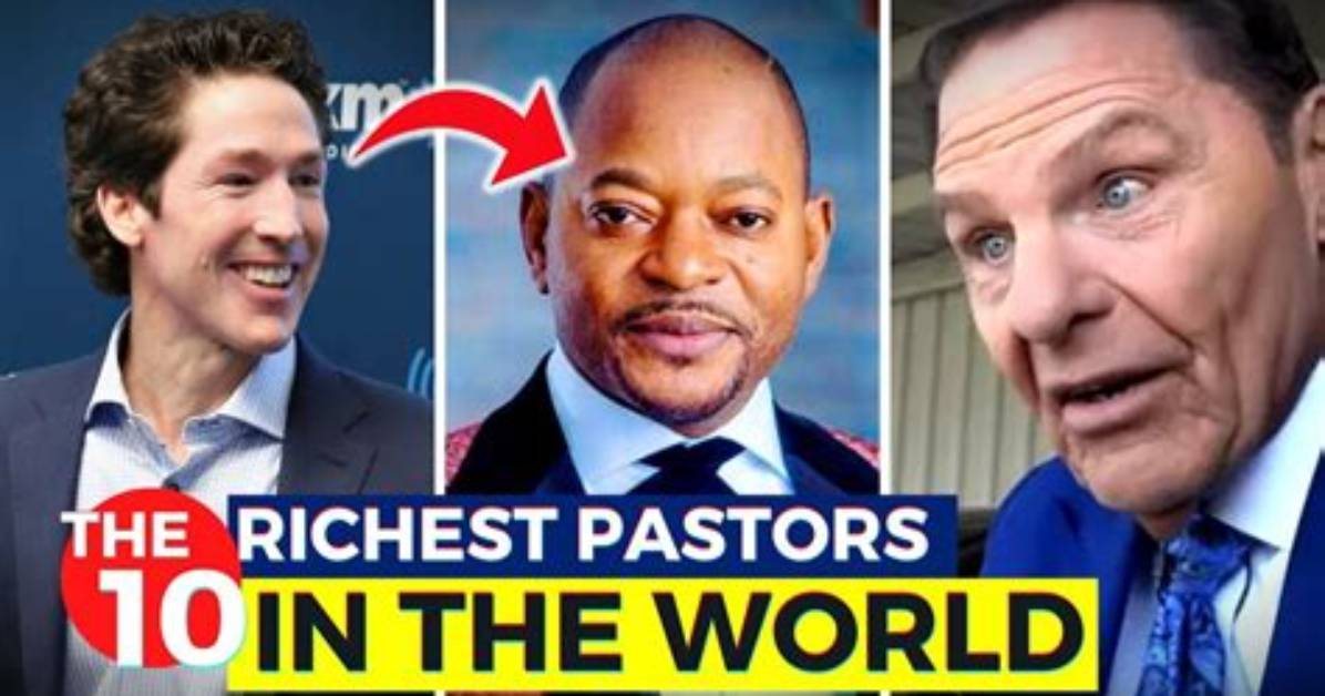 Complete List: Top 15 Richest Pastors in Africa in 2024 – Their Names, Net Worth, Country, Cars, Private Jets, Houses, Salary