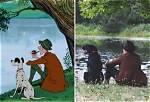 Couple Recreates 101 Dalmatians Scene for Epic Engagement Photos