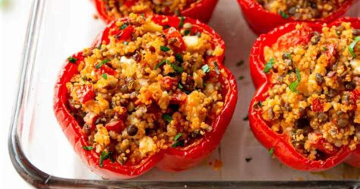Couscous-and-Feta-Stuffed-Peppers