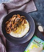 Creamy White Polenta with Mushrooms