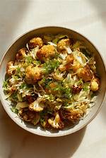 Crispy Cabbage and Cauliflower Salad