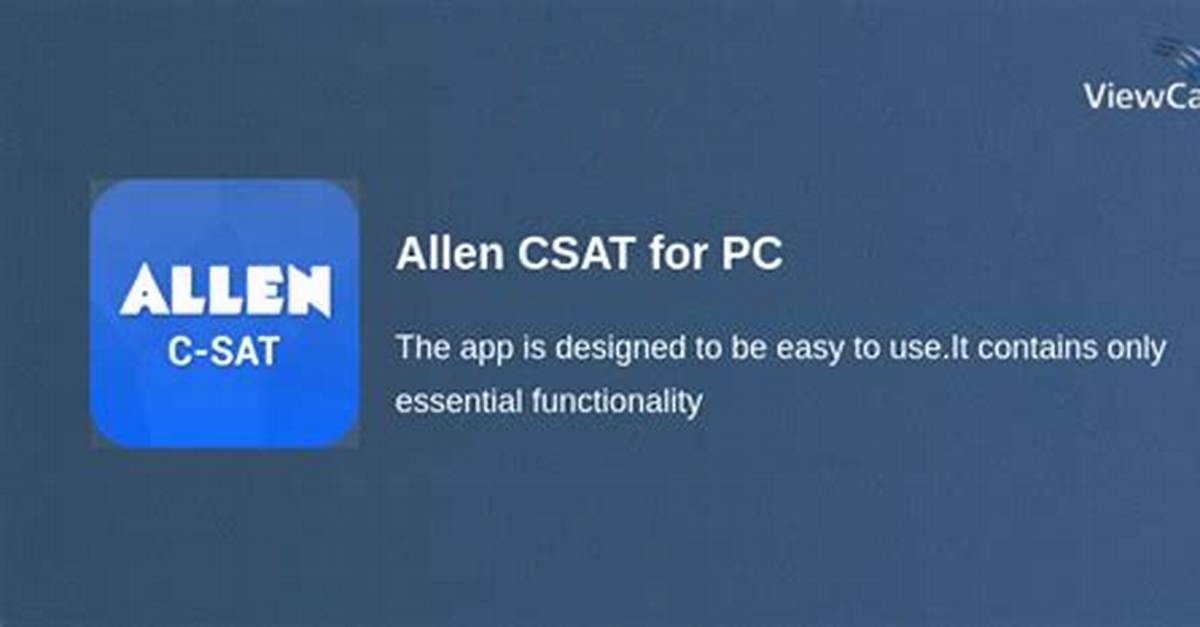 Csat. Allen. Ac. in Login Safely, Analysis & Comments