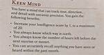 D&D 5E - Keen Mind + Investigation (Also Observant)