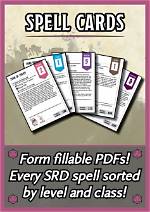 D&D 5E - Spell Cards for D&D 5E Using Magic Set Editor (Mse)