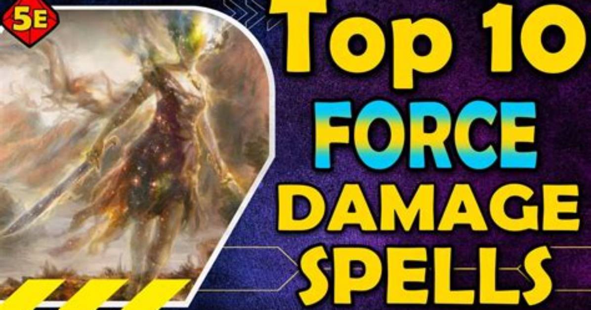 D&D 5E - What Is Force Damage?