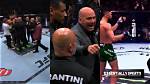 Dana White Rushes to the Octagon as Johnny Walker Shoves Referee After Illegal Move Forces No Contest Against Magomed Ankalaev at Ufc 294