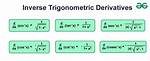 Derivative of Inverse Trigonometric Functions