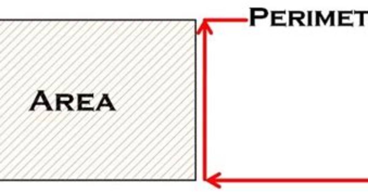 Difference Between Area and Perimeter