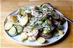 Dilled Potato and Pickled Cucumber Salad