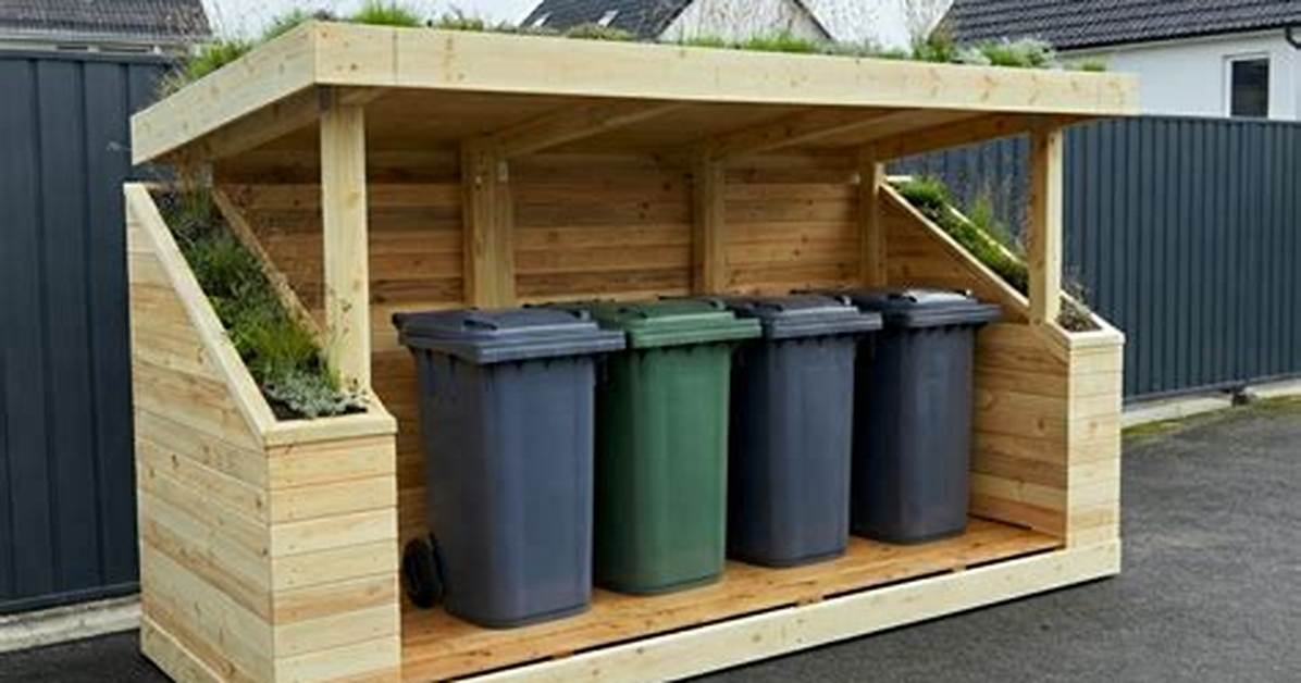 Diy Fan Shows off the Bin Shelter He's Built but People Instantly Come for Him - So Can You Spot the Rookie Mistake?