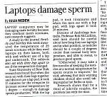 Do Laptops Damage Men's Sperm and Balls? Doctors Explain