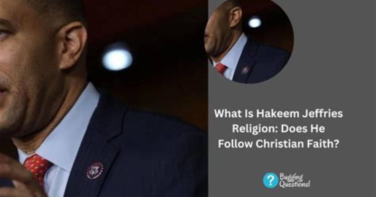 Does He Follow Christian Faith? Ethnicity