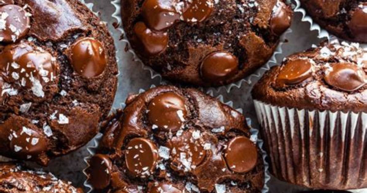 Double Chocolate Chip Muffins