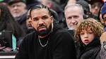 Drake’s Mini-Me- Adonis Takes Center Court with Dad, Courtside Swag