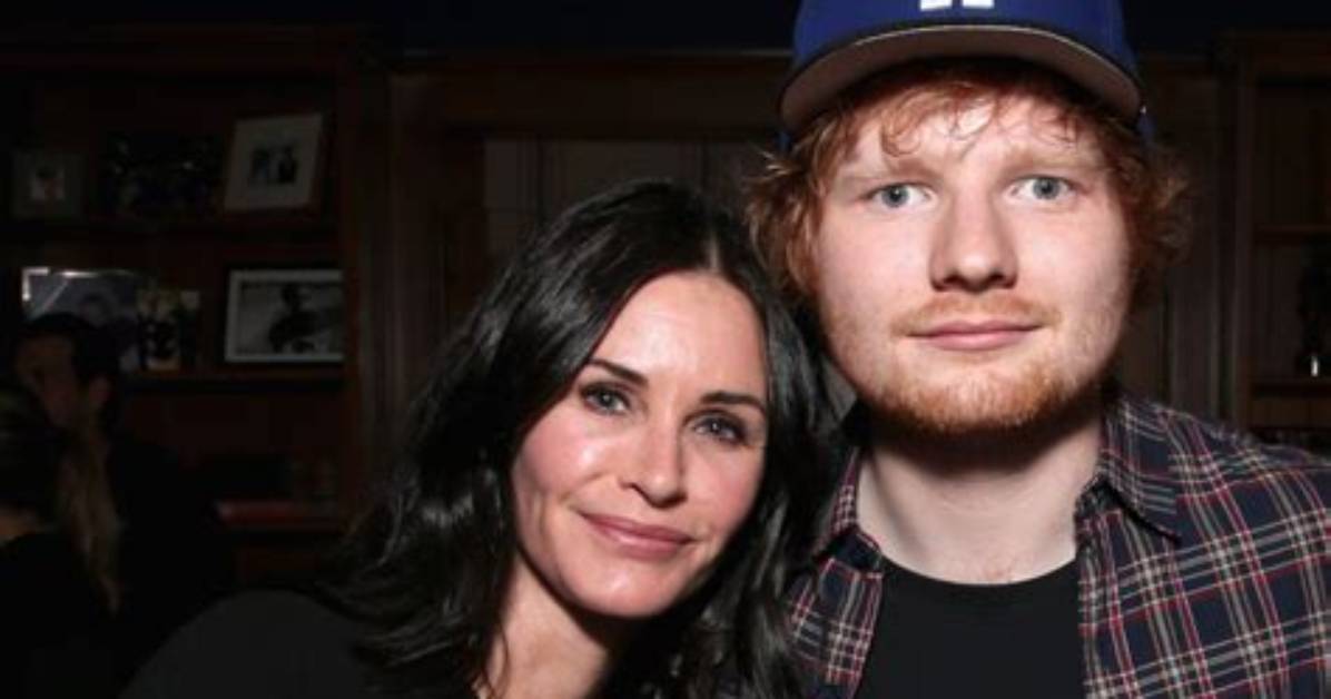 Ed Sheeran and Courteney Cox Are Unlikely Best Friends, Proving That the Most Beautiful Relationships Can Be the Most Surprising