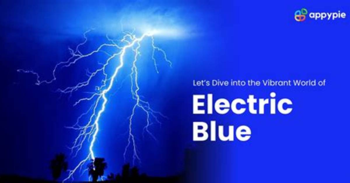 Electric Blue as a Timeless Color in Graphic Designing • Appy Pie