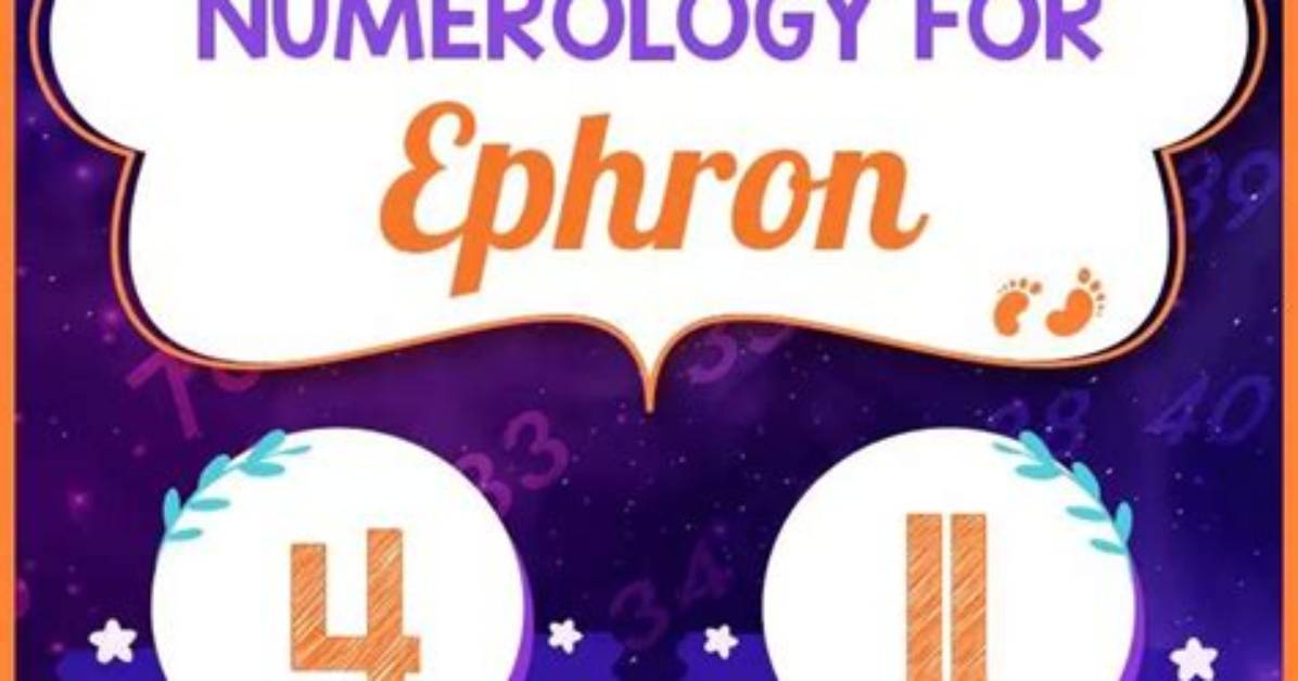 Ephron Meaning in English, Ephron Baby Name Origin Gender Meaning Pronunciation