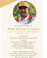 Eric Franco Obituary, a Remarkable Life Remembered