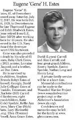 Eugene ‘Gene’ H. Colucci, 81