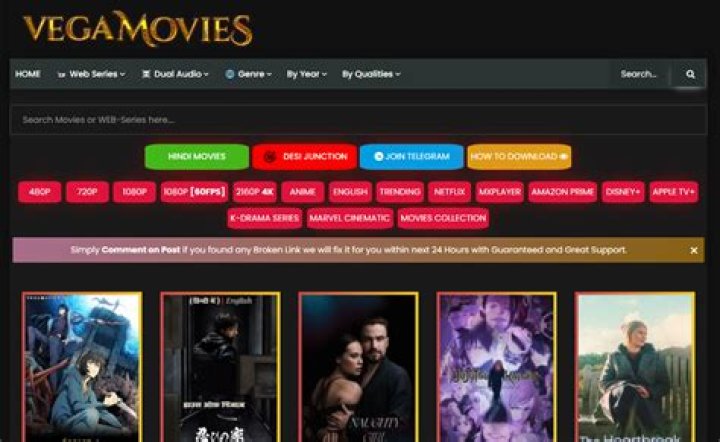 Explore Free Movies & Shows! "[Over 20,000 titles...vegamovies]"