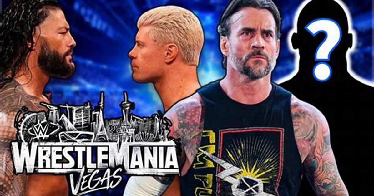 Failure to Main Event Wrestlemania. ..