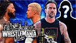 Failure to Main Event Wrestlemania. ..