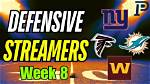 Fantasy Football Week 10 Defensive Streamers & Rankings: Raiders, Packers and More
