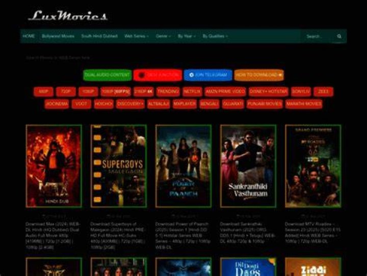 Find Movies & Shows: Streaming in India & Luxmovies Info | Discover Now!