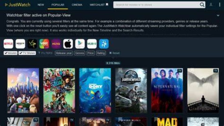 Find Movies to Stream Now! Netflix, JustWatch & More