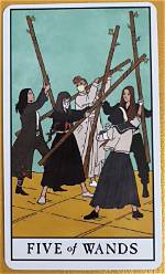 Five of Wands -