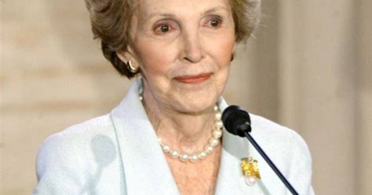 Former U. S. First Lady Nancy Reagan Dies at 94