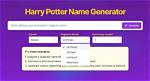 Free Ai Harry Potter Name Generator for Harry Potter Name Ideas