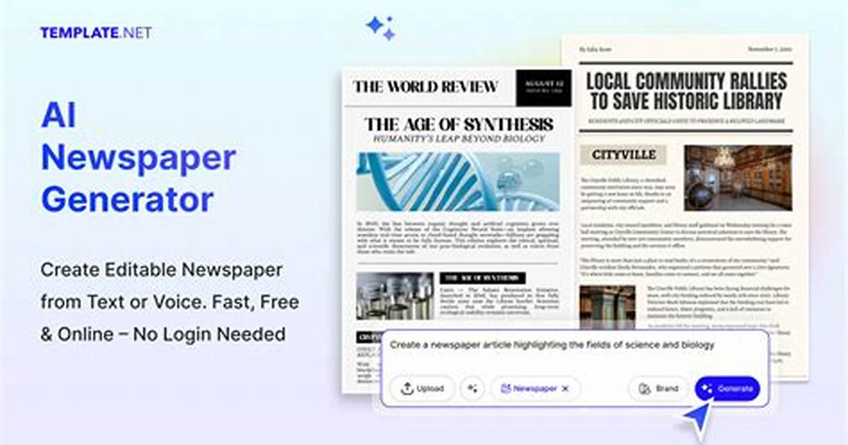 Free Ai Newspaper Title Generator with 500+ Newspaper Title Ideas