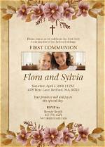 Free Template for First Communion Invite Available