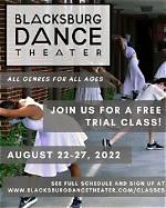 💃🏻 Free Trial Week @ Blacksburg Dance Theater