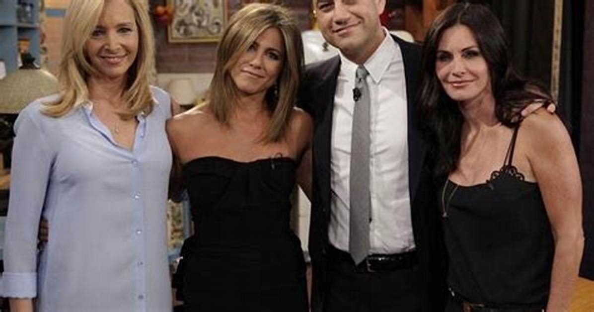 ‘Friends’ Stars Reunite on Jimmy Kimmel Live