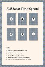 Full Moon Tarot Spread -