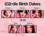 (G)I-Dle Members Popularity – (G)I-Dle Instagram Accounts