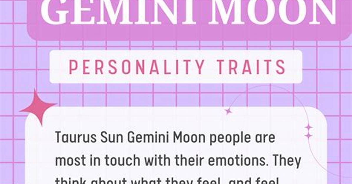 Gemini Sun with Taurus Moon and Gemini Rising — Truly Divine