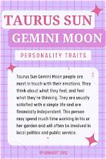 Gemini Sun with Taurus Moon and Gemini Rising — Truly Divine