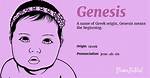 Genesis Meaning in English, Genesis Baby Name Origin Gender Meaning Pronunciation