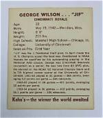George Wilson Cincinnati and George Wilson Death