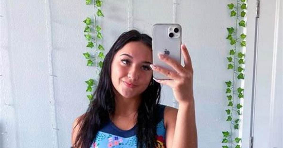 Gymnast Aleah Finnegan Shares Swimsuit Photo Saying "Look Both Ways"